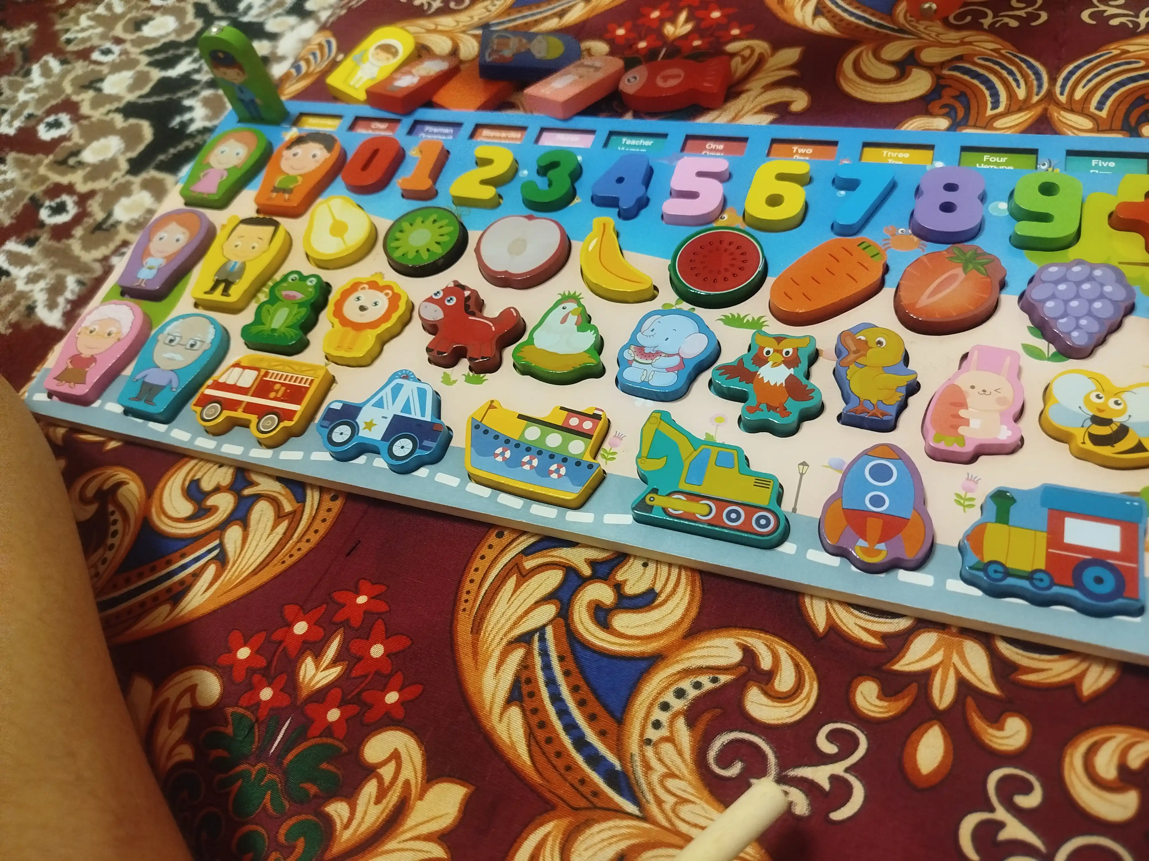 Развивающая детская игрушка, системы Монтессори, деревянный сортер
