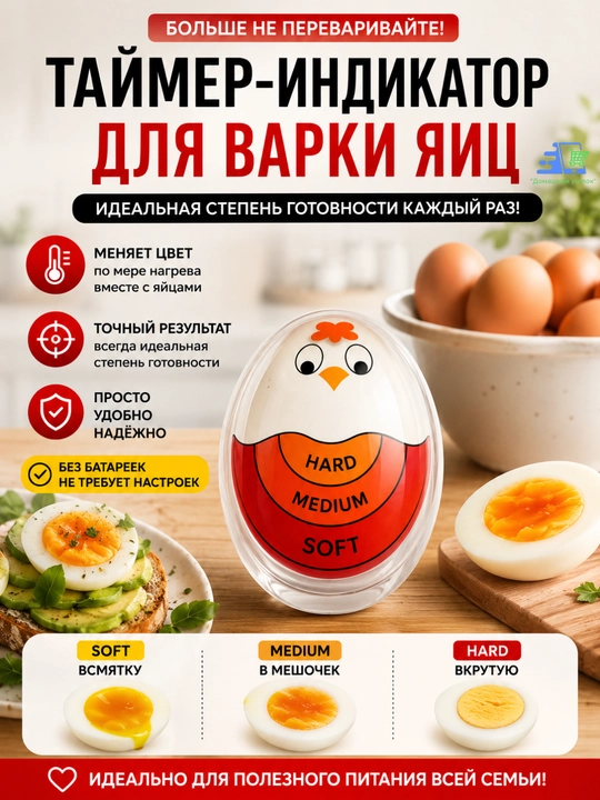 Таймер индикатор для варки яиц - 