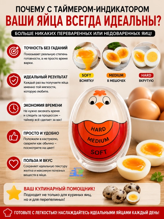 Таймер индикатор для варки яиц