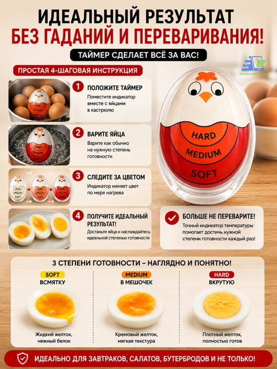 Таймер индикатор для варки яиц