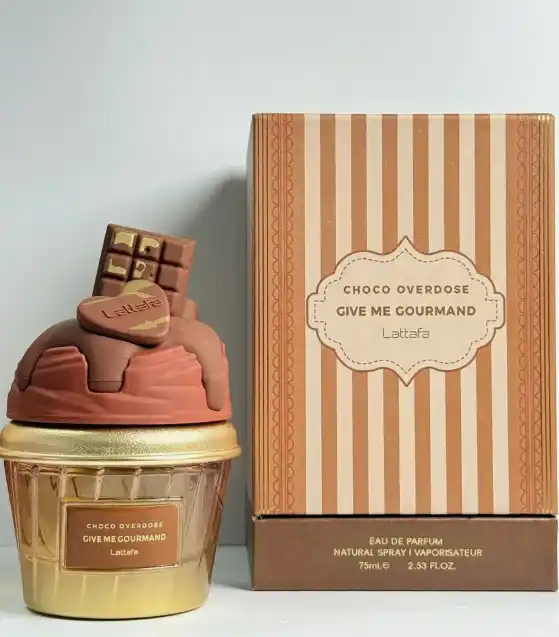 Lattafa Choco Overdose Eau de Parfum 75 ml — shokoladli gurman ayollar atiri (BAA)