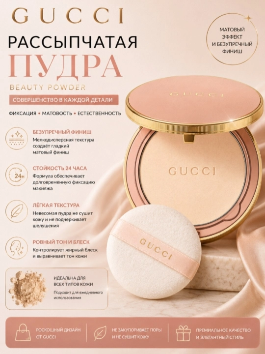 Компактная пудра Gucci Beauty Powder - 