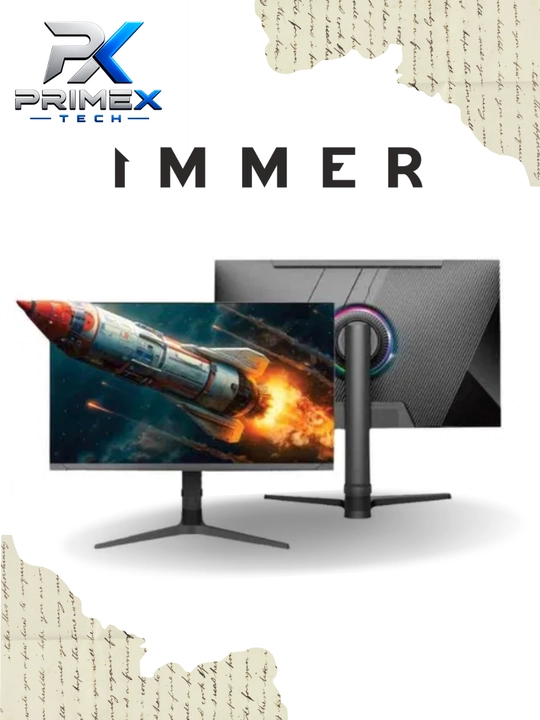 Immer IM27LC120 27" Curved monitor 120Hz Full HD, 1ms, HDMI, DisplayPort - 