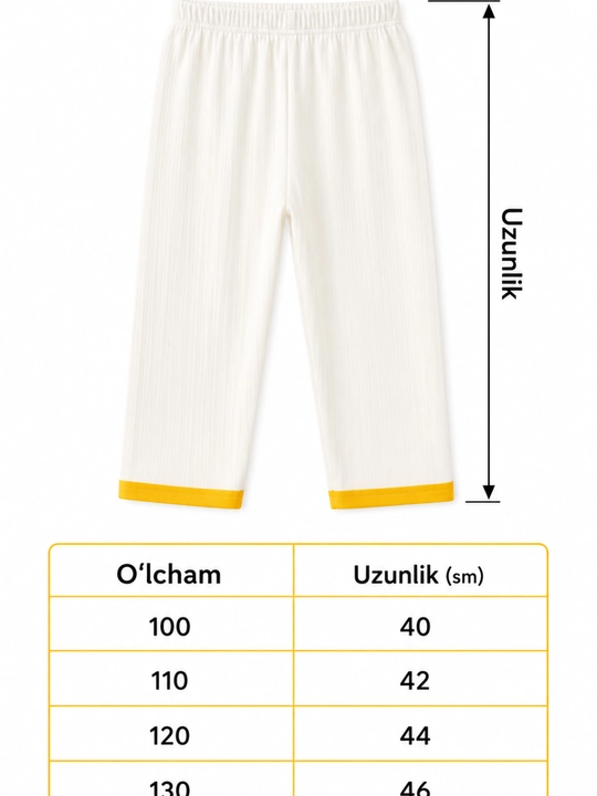 O‘g‘il va qiz bolalar uchun pijama