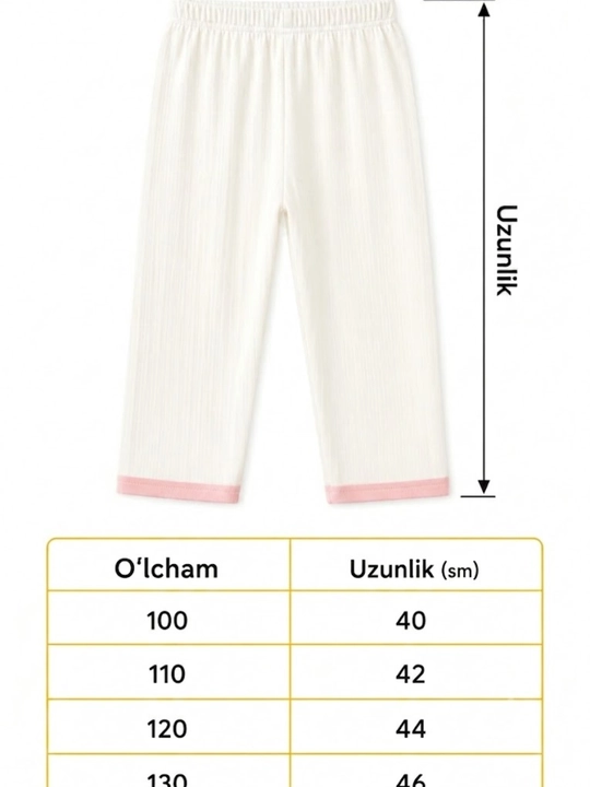 O‘g‘il va qiz bolalar uchun pijama