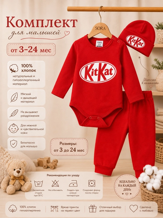 Bodi bolalar bodisi chaqaloqlar bodisi KitKat, Kinder - 