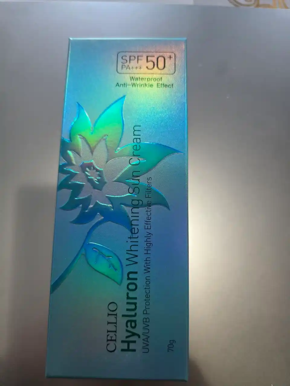 Увлажняющий и солнцезащитный крем для лица Dr.Cellio 98%, SPF 50+