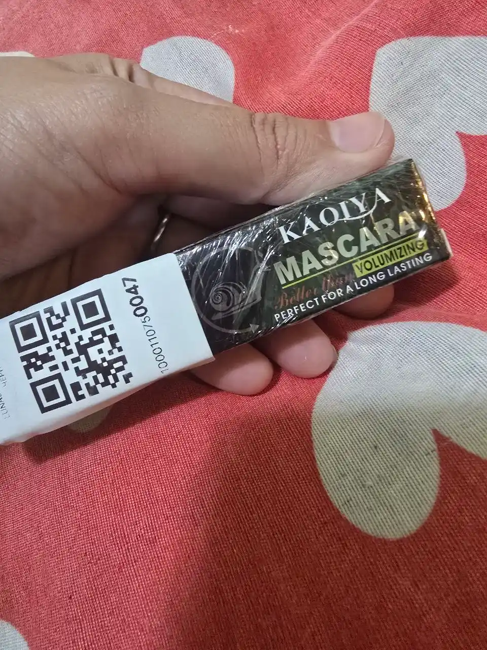Kipriklar uchun tush, Mascara, qora, suvga chidamli