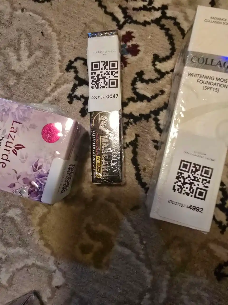 Kipriklar uchun tush, Mascara, qora, suvga chidamli