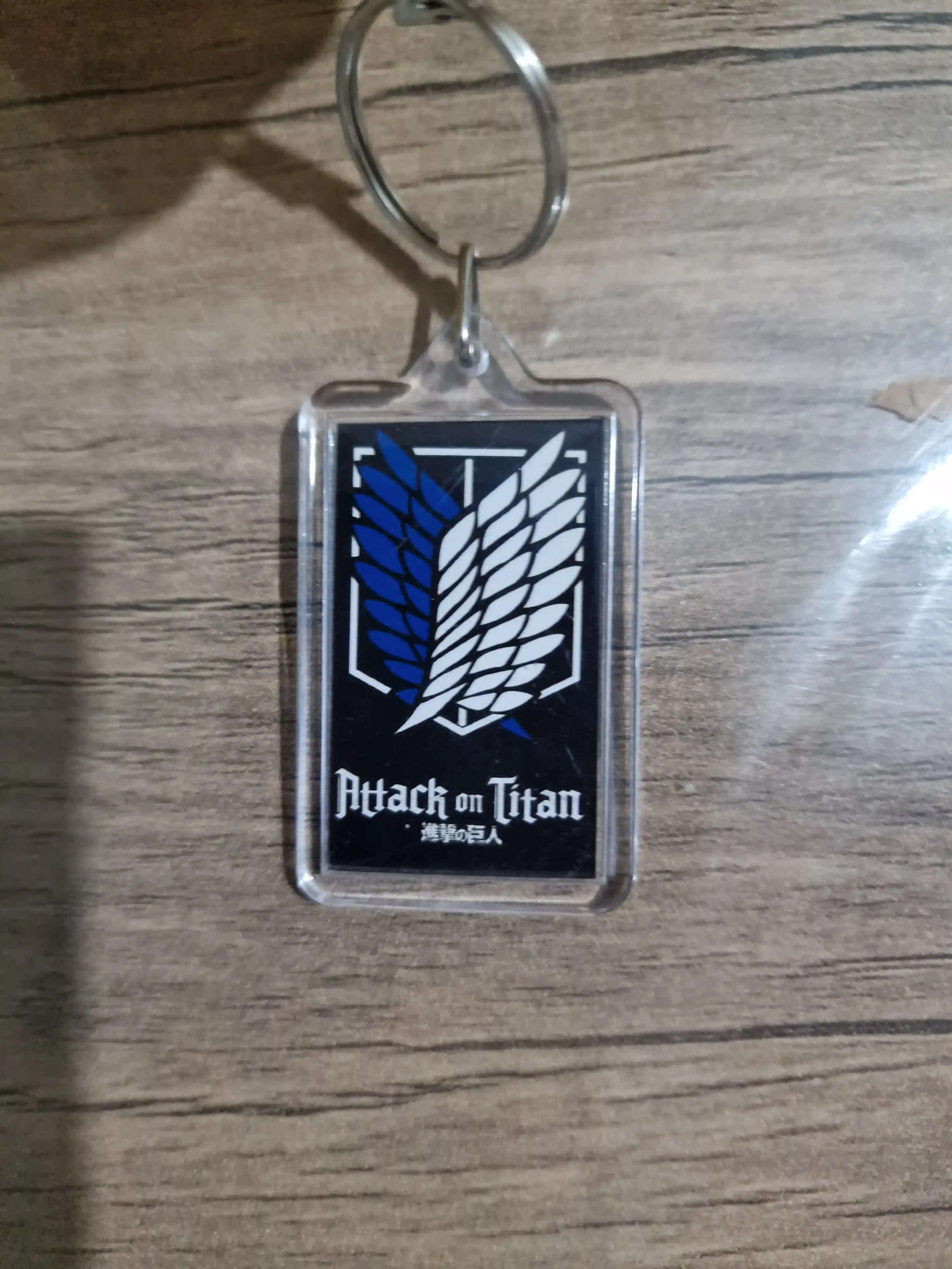 Titan hujumi breloki logotip