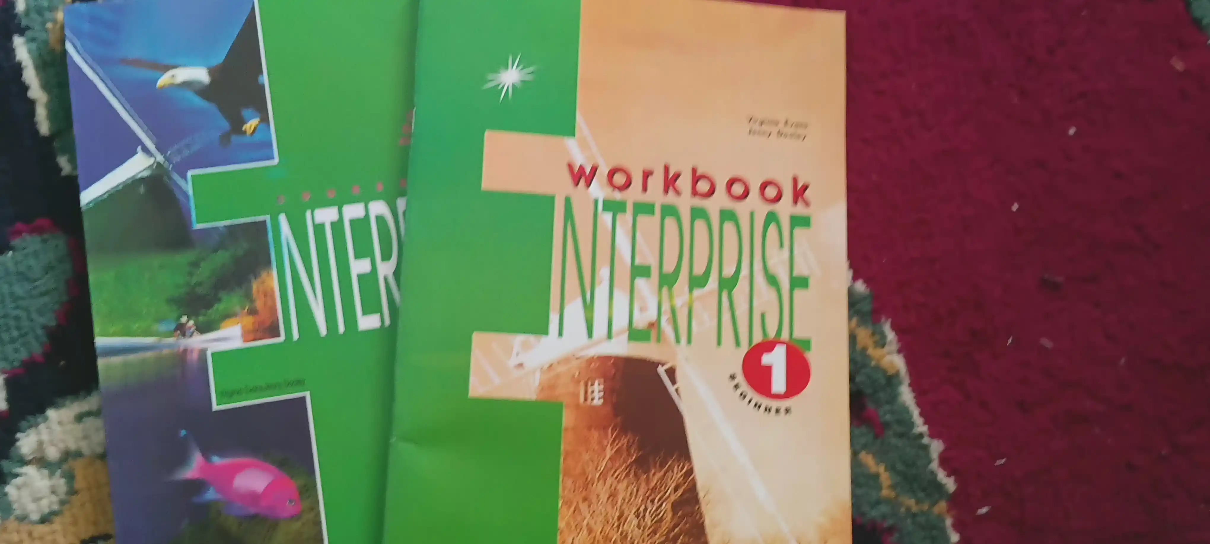 Enterprise 1 beginner Coursebook+Workbook Virgina Evans