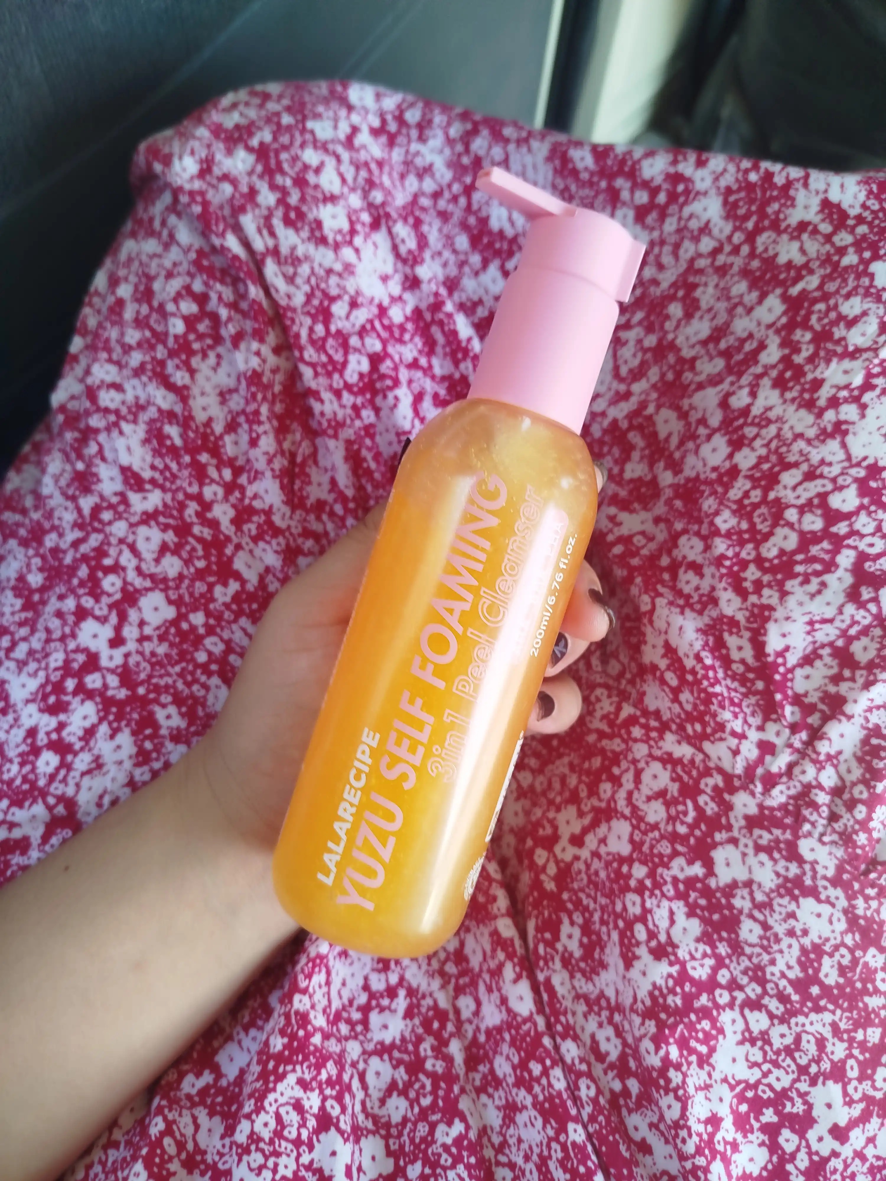 LALARECIPE Yuzu - yuz yuvish uchun ko‘pik 3 ta 1 da, AHA BHA PHA, 200 ml