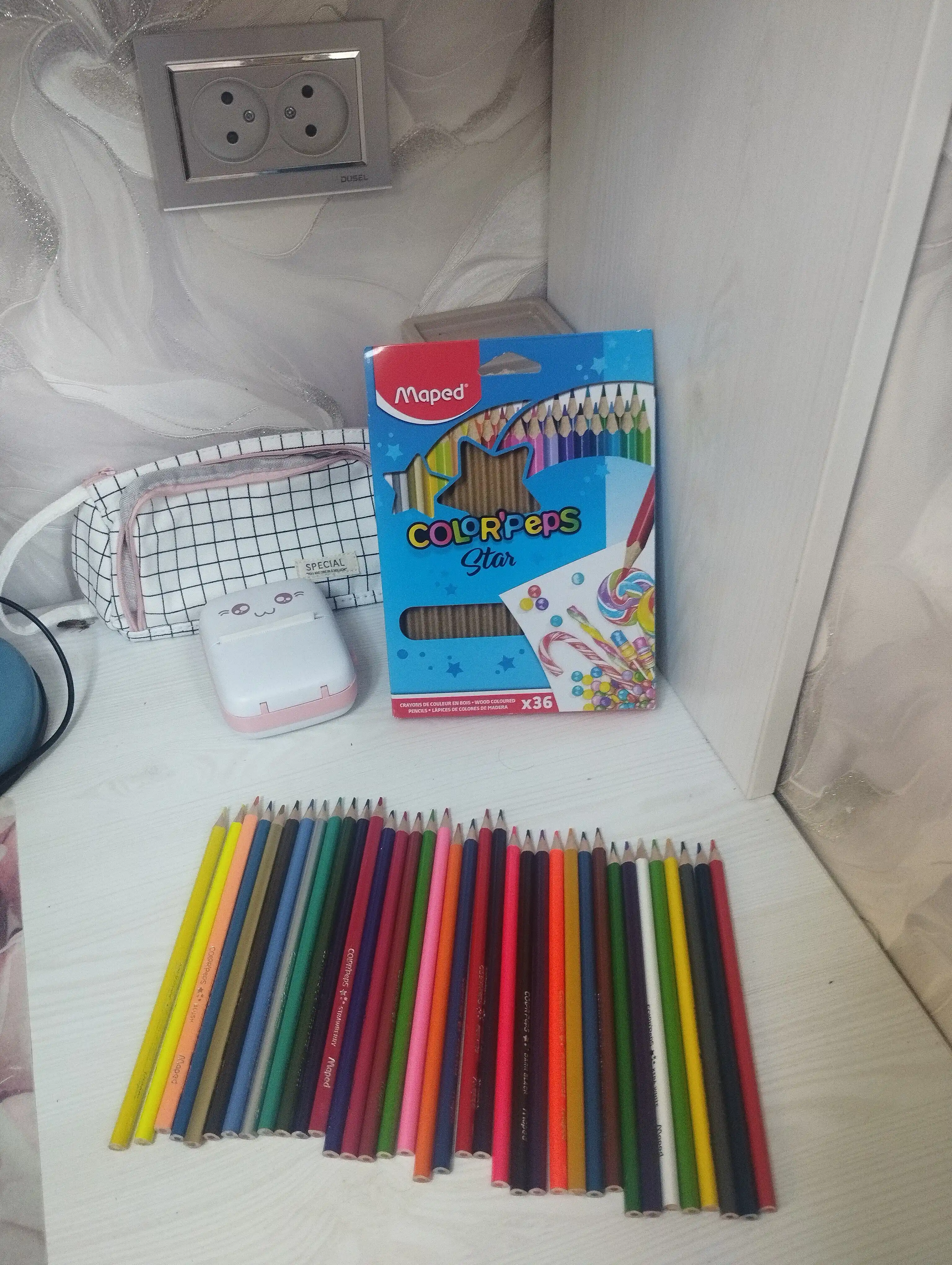 Rangli qalamlar Maped 36 rang, Color'Peps 832017