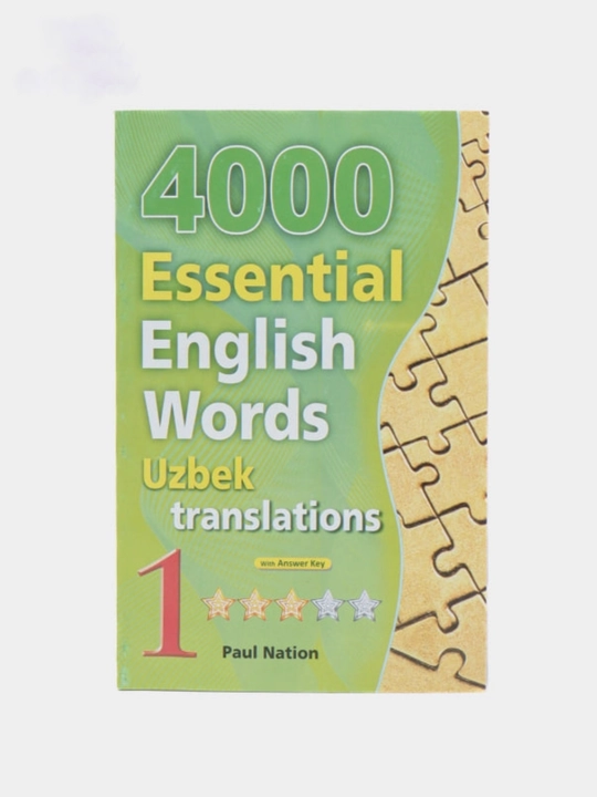 4000 essential english words 1, 2, 3, 4, 5, 6, Uzbek translations