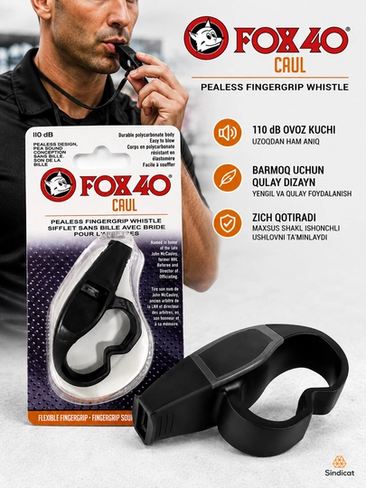 FOX 40 Caul svistok – 110 dB professional hakam hushtagi - 