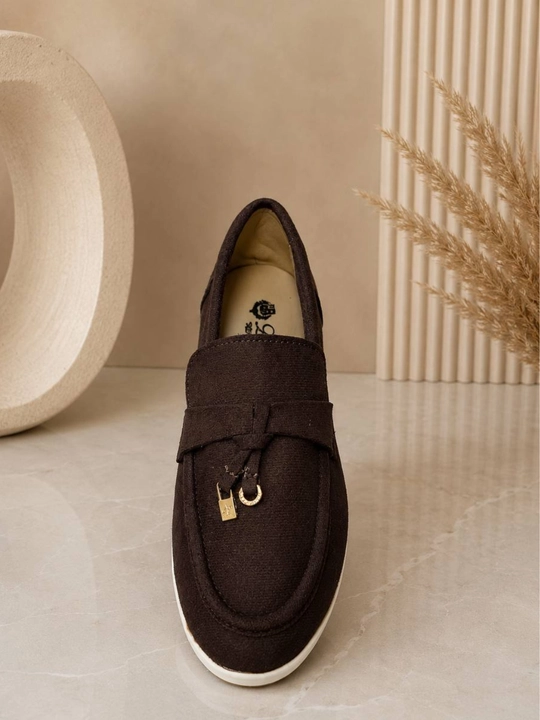 Женские мокасины Loro Piana Style, замшевые лоферы премиум класса