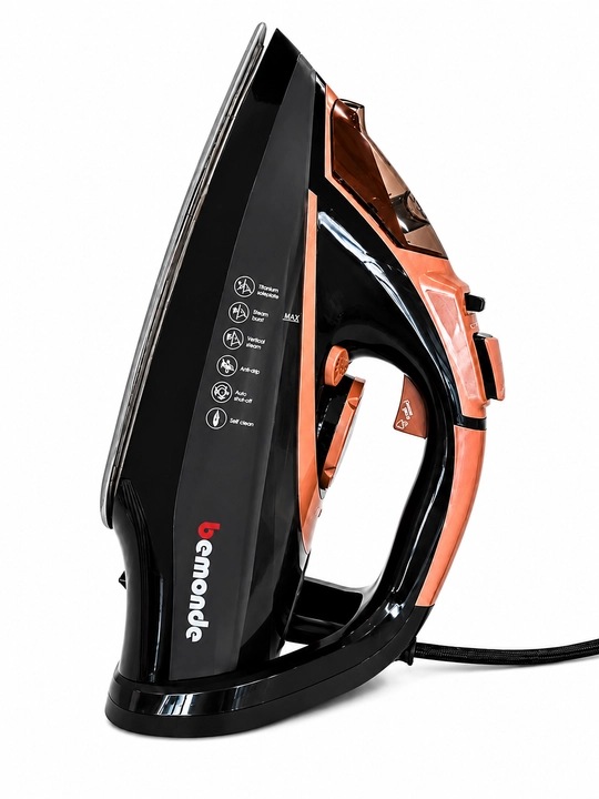 Dazmol Bemonde BM-SI1035, 3000W, bug'li dazmol, titanium taglik, Auto Off