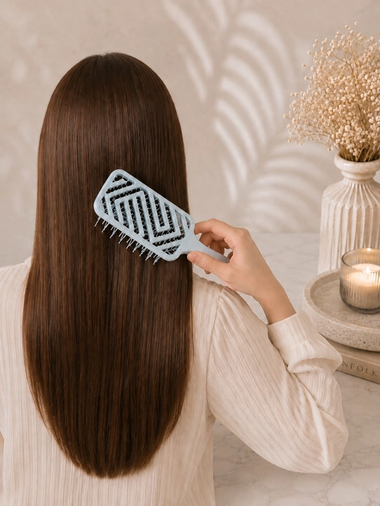 Soch tarog‘i, ho‘l va quruq sochlar uchun ventilyatsion massaj Hair Brush