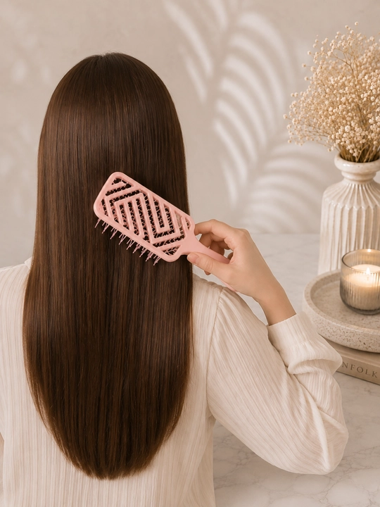 Soch tarog‘i, ho‘l va quruq sochlar uchun ventilyatsion massaj Hair Brush