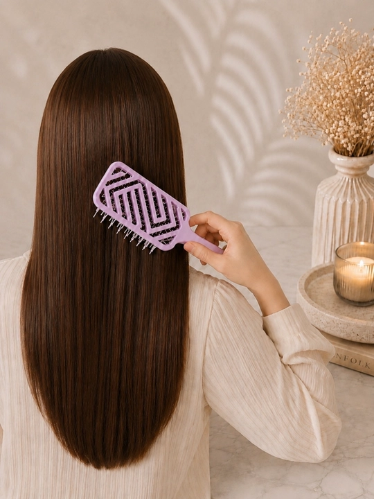 Soch tarog‘i, ho‘l va quruq sochlar uchun ventilyatsion massaj Hair Brush