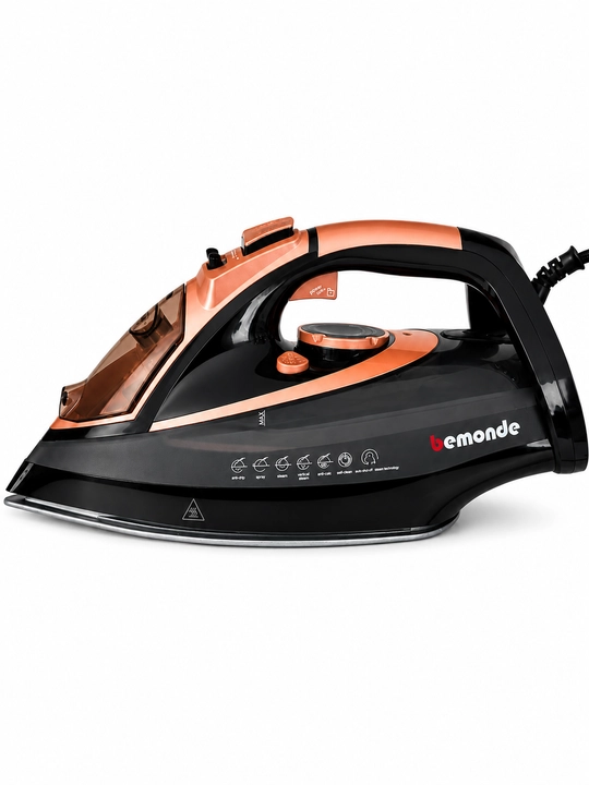 Dazmol Bemonde BM-SI1035, 3000W, bug'li dazmol, titanium taglik, Auto Off