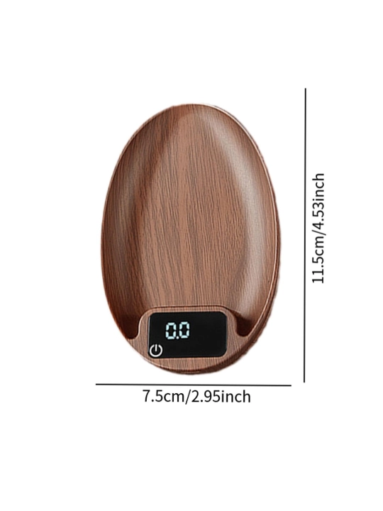 Kofe, choy va ziravorlar uchun elektron oshxona tarozisi, LCD displey, 0,1–500 g