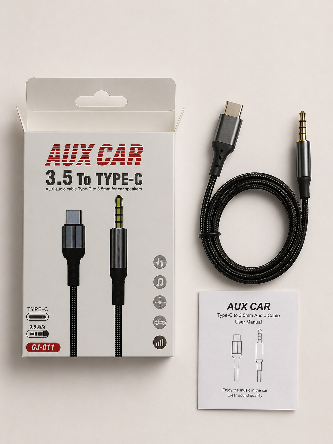 AUX CAR 3.5 To Type-C - 