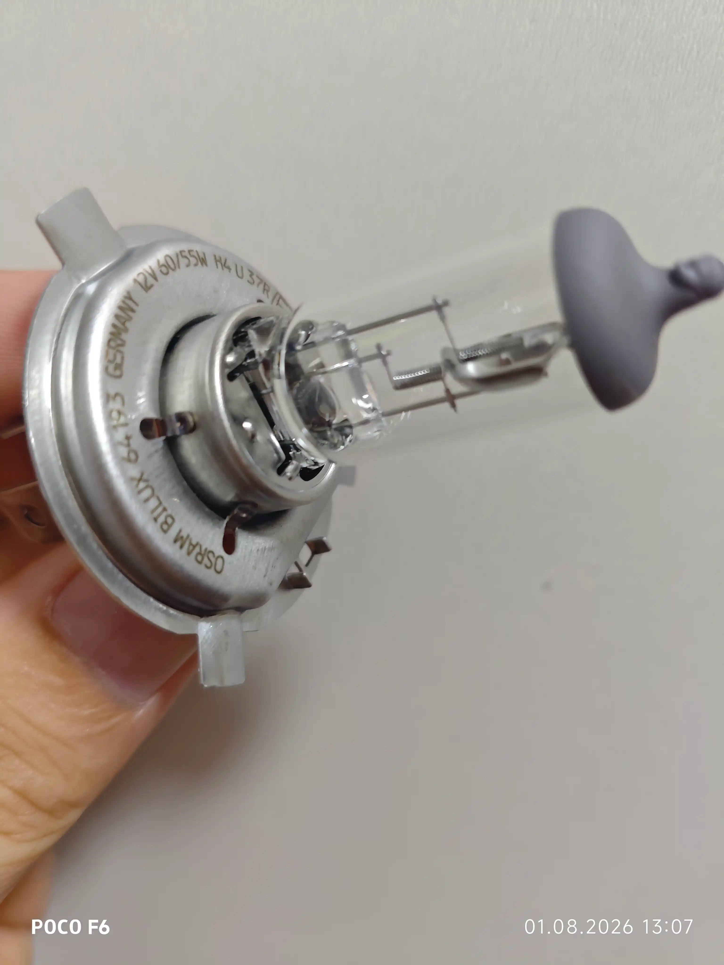 Галогенная лампа Osram H4 Standard, 12 В, 60/55 Вт, для автомобильных ламп