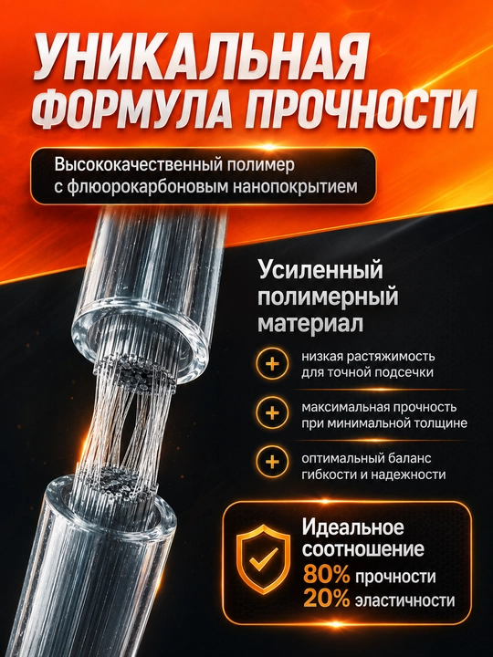 Baliq ovlash uchun monofilament leskalar — mustahkam va chidamli baliqchilik ipi