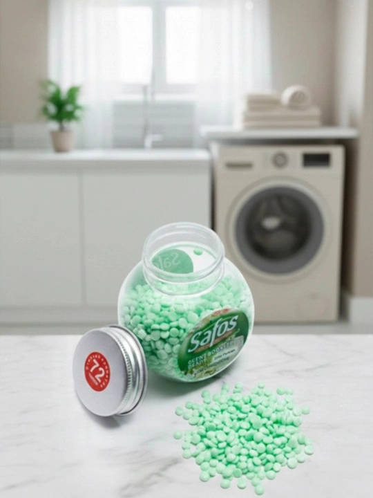 Кондиционер-парфюм для белья Safos Scent, гранулы для стирки, стойкий аромат