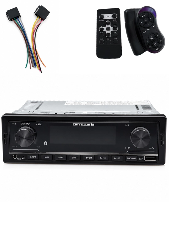 Автомагнитола Carrozzeria.AA DEH-P01 с Bluetooth, USB, AUX и FM-радио