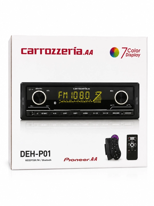 Автомагнитола Carrozzeria.AA DEH-P01 с Bluetooth, USB, AUX и FM-радио