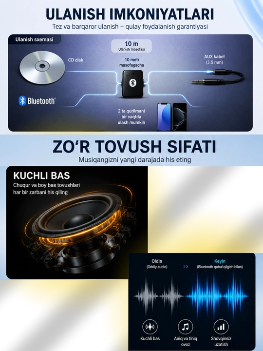 Автомагнитола Carrozzeria.AA DEH-P01 с Bluetooth, USB, AUX и FM-радио