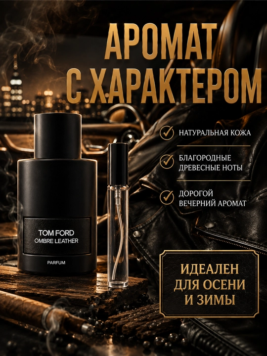 Atir OMBRE LEATHER Tom Ford atirlar erkaklar va atirlar ayollar uchun, probnik atirlar