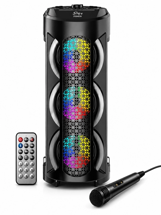 ZQS4303 kalonka — Bluetooth portativ speaker baland tovush va bass bilan