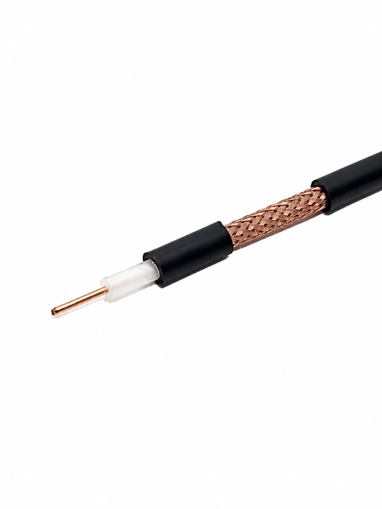 Koaksial antenna kabellar RG58, 5D-FB, RG8, LMR400, 1/4  HCAAY50-6, 1/2, HCAAY50-12