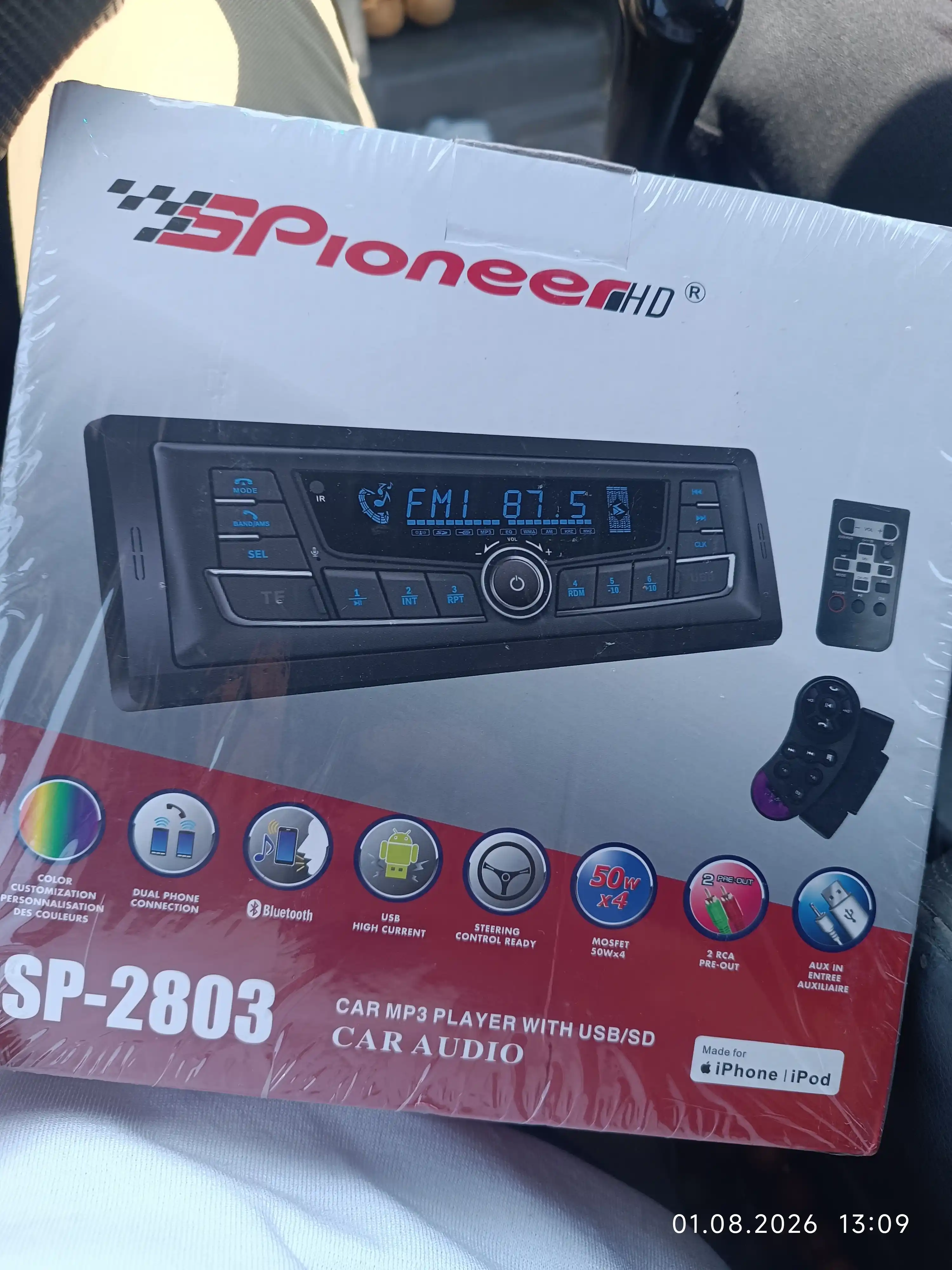 Автомагнитола Pioneer GM 007, модель Gentra