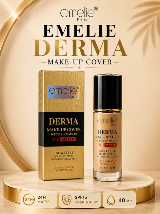 Emelie Paris Derma Make-Up Cover — тональный крем с SPF15