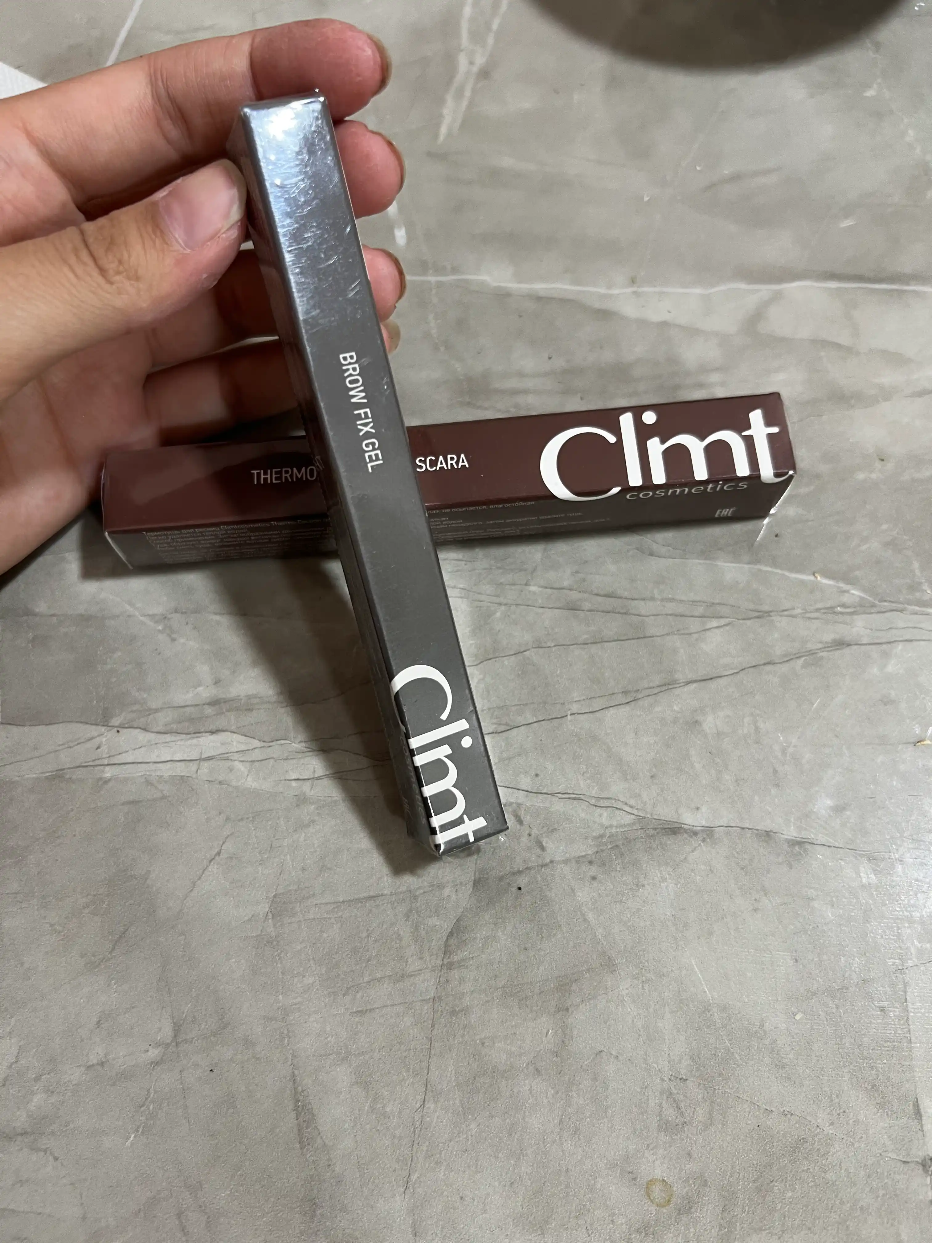 Гель для бровей BROW FIX GEL и Гель-ВОСК для бровей BROW FIX GEL WAX  Climtcosmetics