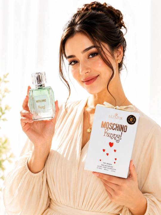 Moschino Funny ayollar parfyum suvi 100 ml EDP, kundalik nafis gulli mevali ifor - 