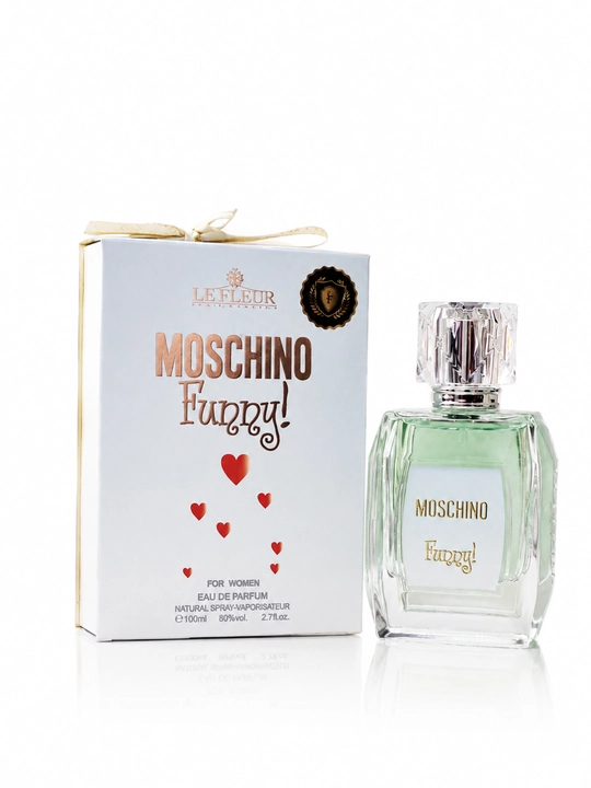 Moschino Funny ayollar parfyum suvi 100 ml EDP, kundalik nafis gulli mevali ifor