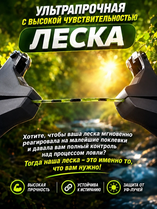 Baliq ovlash uchun monofilament leskalar — mustahkam va chidamli baliqchilik ipi