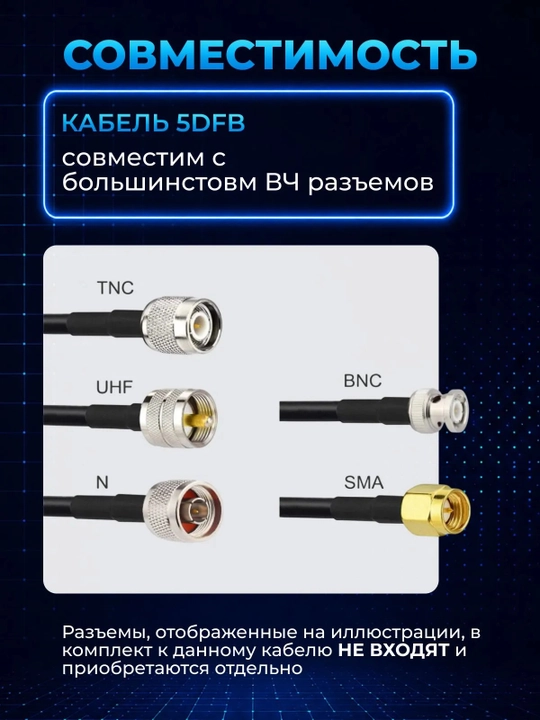 Koaksial antenna kabellar RG58, 5D-FB, RG8, LMR400, 1/4  HCAAY50-6, 1/2, HCAAY50-12