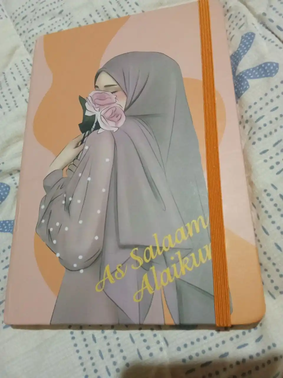Elastik tasmali qafasli daftar, yozuvlar uchun daftar, planer, dua kundaligi