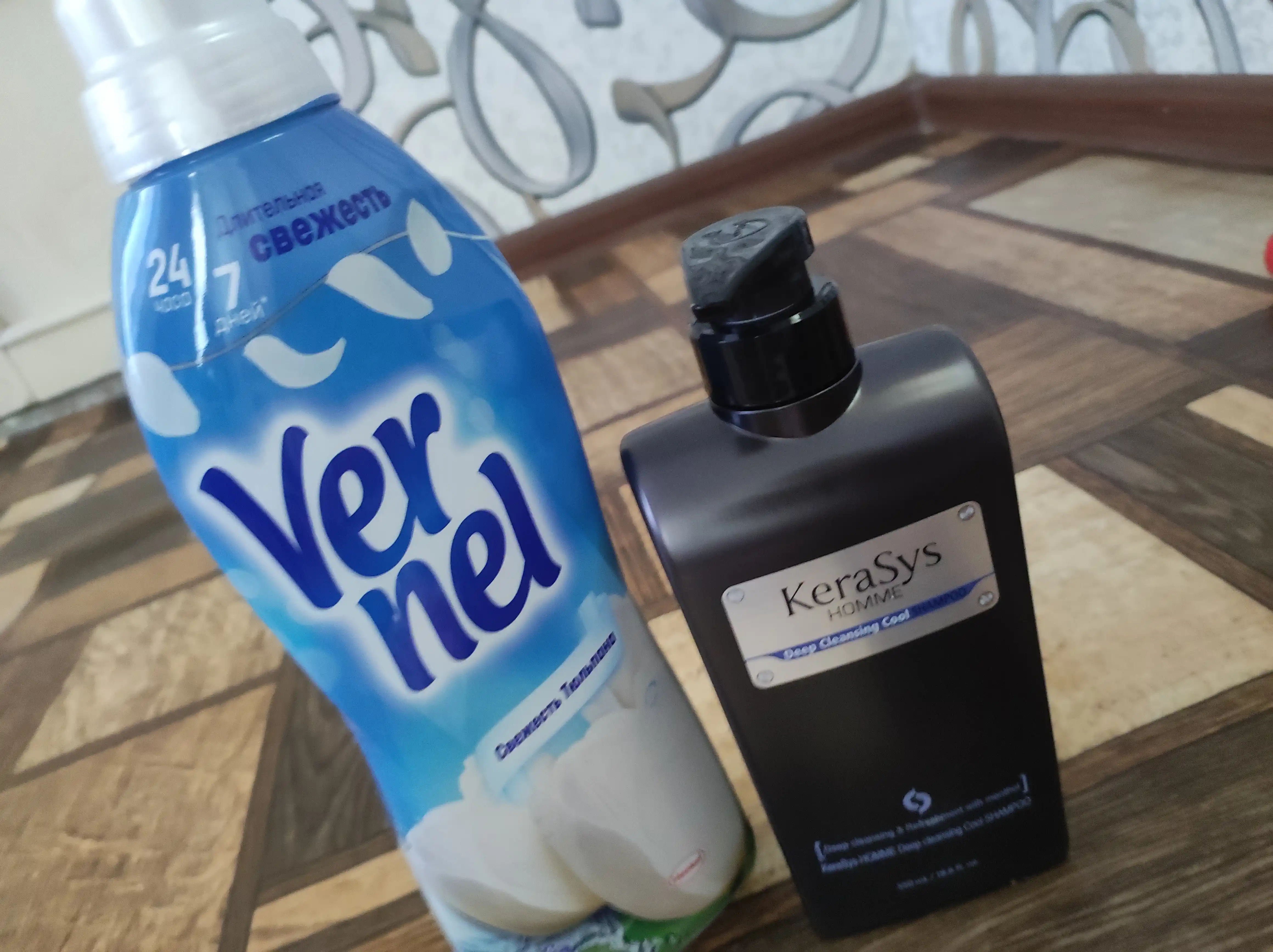 KERASYS Homme Шампунь Deep Cleansing Cool, 550 мл