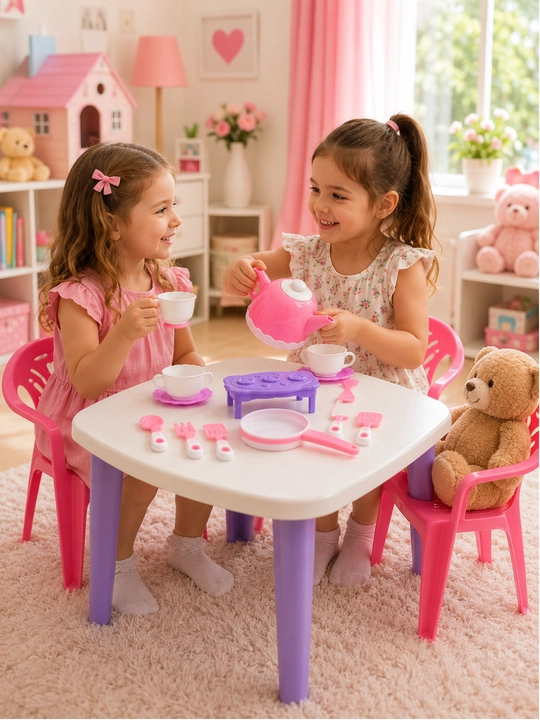 Детский игровой набор кухонной посуды в чемодане Kitchen Set