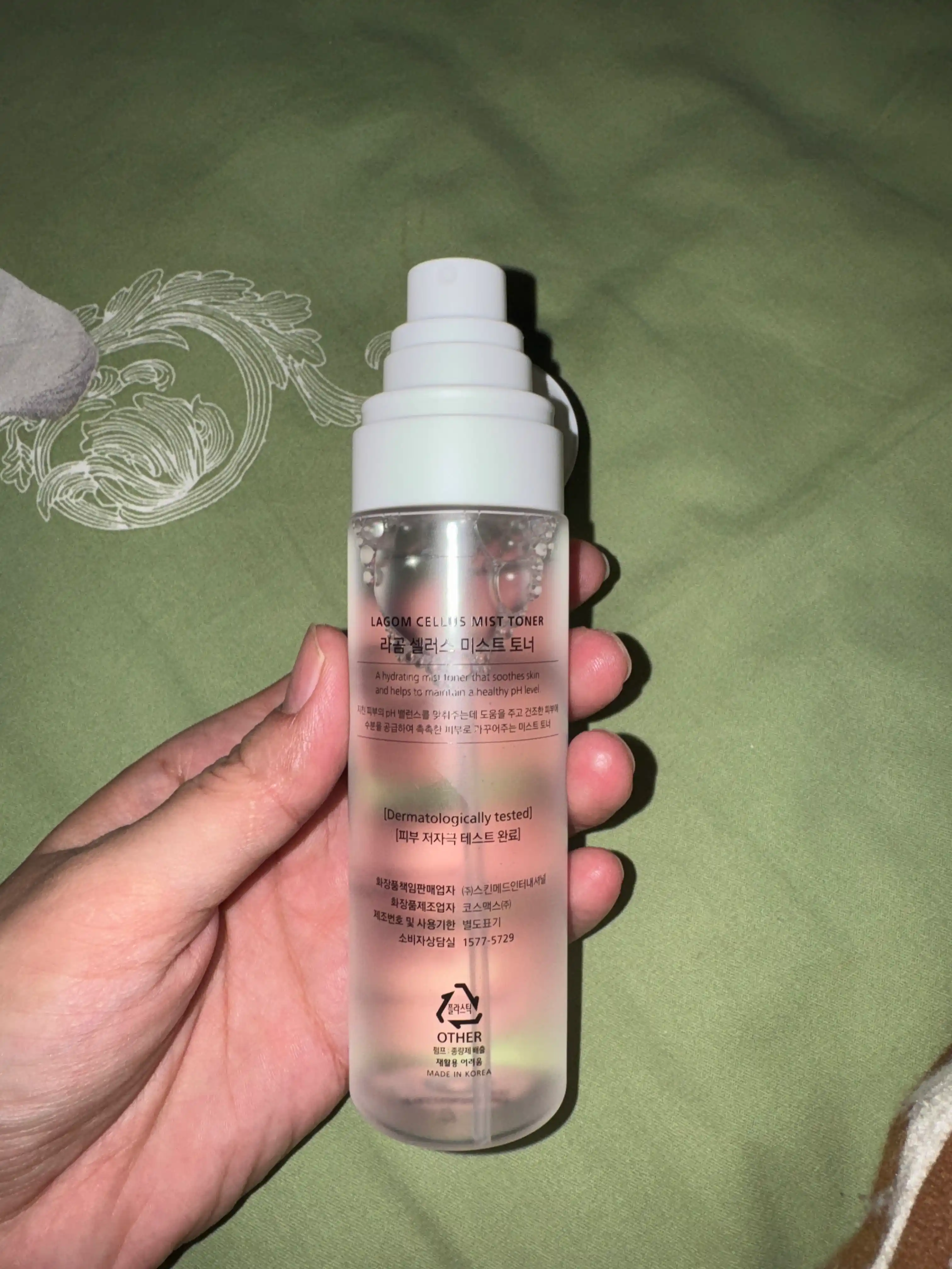 Namlovchi toner-mist Lagom Cellus Mist Toner, 100 ml