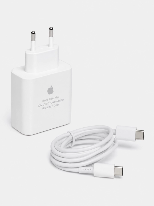 20W USB-C tez zaryadlovchi adapter va USB-C kabel to‘plami - 