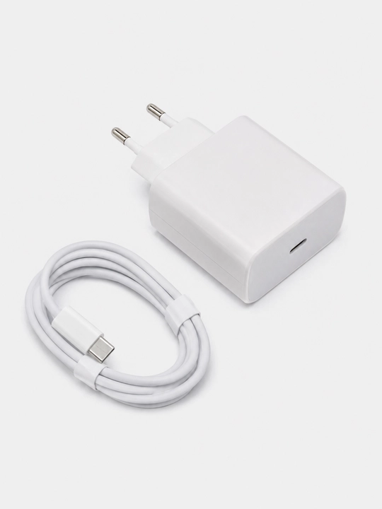 20W USB-C tez zaryadlovchi adapter va USB-C kabel to‘plami