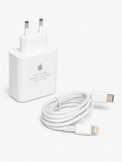 20W USB-C tez zaryadlovchi adapter va USB-C kabel to‘plami - 